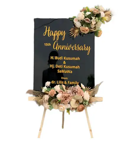Papan Bunga Akrilik Singasari